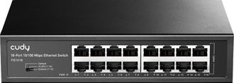 Abacus Cudy Fs1016 Switch Fast Ethernet (10/100) Negro