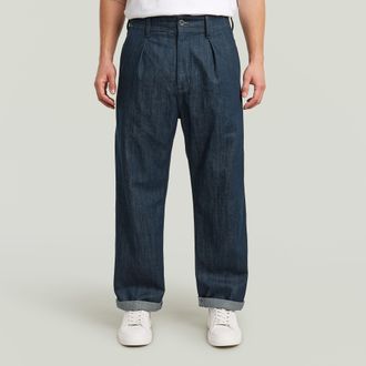 G-Star Pleated Chino Relaxed Neo Raw Jeans - Donkerblauw - Heren