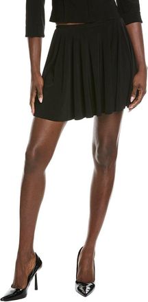 Norma Kamali Flared Mini Skirt