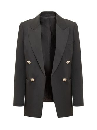 スーツ LANVIN Women Suit Jackets RWJA00085711A23 10 Black Double-breasted Jacket | Lanvin