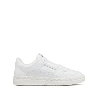 Valentino Garavani Schoenen, Heren, Wit, 41 EU, Leer, Freedots Sneaker