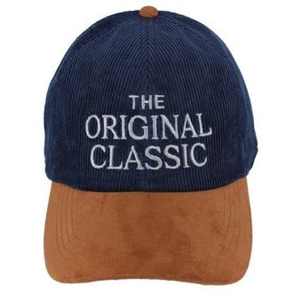 Trafalgar Store s The Original Classic 5 Panel Corduroy Baseball Hat with Faux Suede Brim in Navy at Nordstrom