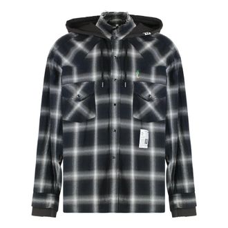 Miharayasuhiro Mihara Yasuhiro, Heren, Overhemden, Zwart, Maat: S