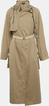 Isabel Marant Khaki Green Synthetic Trench Coat