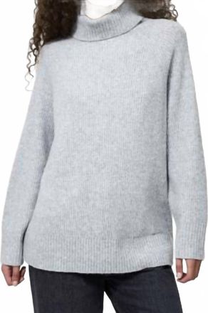 French Connection Emilia Knit Oversized Pullover Sweater In Light Grey