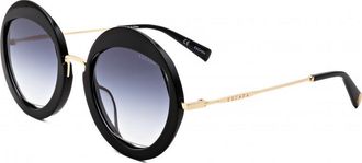 Escada Womens SESA60F-A01B-53 SESA60F 53 A01B Sunglasses - Black - One Size