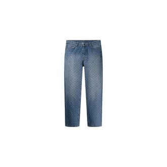 Daily Paper Clothing Jeans, Heren, Blauw, L, Denim, Amba Monogram Jeans