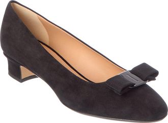 Ferragamo Suede Pump