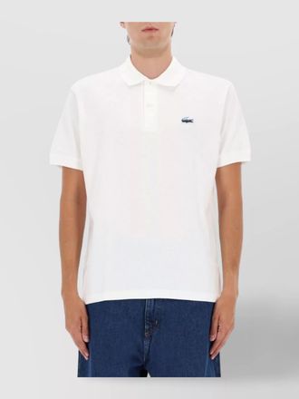 Lacoste cotton logo polo shirt