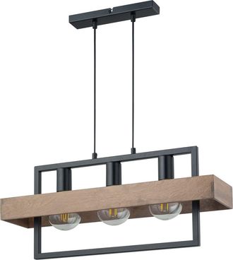 Sigma Robin 32217 L&aacute;mpara De Techo Marr&oacute;n Y Negra Moderna