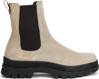 Moorer Morisot-P5 Chelsea Boot - Dames - Chelseaboots - Beige - 40 EU - Leer - Schoenen