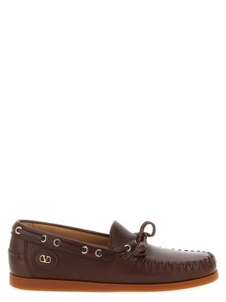 Valentino Garavani Mens Palm Avenue Boat Shoe