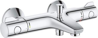 GROHE 34569000 Grohtherm 800 Miscelatore Termostatico Per Vasca/doccia, Da Parete [vecchio Modello], Argento