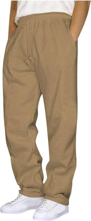 Generic Joggers For Men Uk Tracksuit Jogging Bottoms MenS Clothing Cargo Trousers Fleece Lined Lounge Pants Wide Leg Baggy Straight Leg Work Walking Chinos Th