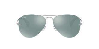 Ray-Ban RAY BAN Men 3449 Sunglasses, silver