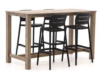 Forza Furniture Forza Pazzia/ROUGH-X 180cm barset 5-delig stapelbaar