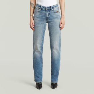 G-Star G-Straight Jeans - Midden blauw - Dames