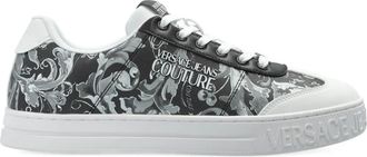Versace Jeans Couture Sneakers con stampa floreale - Nero