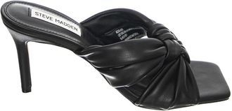 Steve Madden Heeled Mules - Dames - Muiltjes - Zwart - 37 1/2 EU - Schoenen