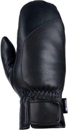 Trespass Fabiola Fleece Lined Logo Mittens in Black at Nordstrom, Size X-Small/small