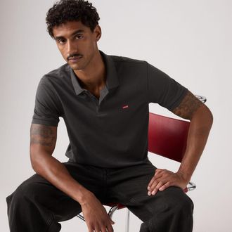 Levi's Housemark Polo Shirt - Mens - 2XL - Black
