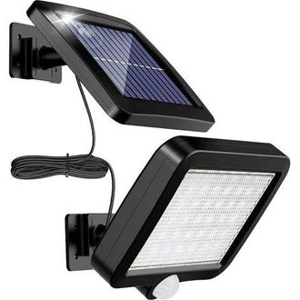 OEM Oferta Especial: L&aacute;mpara Solar De Exterior Con Sensor De Movimiento, 56 Led, Resistente Al Agua Ip65, Luz Solar De Jard&iacute;n De 120&deg; Con Cable De 5 M