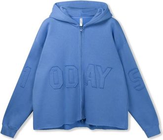 10 Days Heren, Sweatshirts & Hoodies, Blauw, Maat: XS