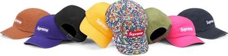 SUPREME Washed Chino Twill Camp Cap Multi-Color SUP-SS23-2213