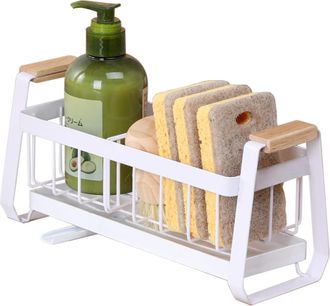OEM Estante De Cocina, Estante Para Fregadero, Escurridor, Cesta De Drenaje, Encimera, Lateral Del Grifo, Esponja Multiusos, Almacenamiento De Detergente
