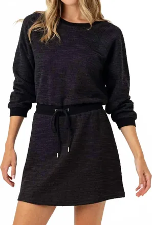Sundays Atlas Mini Dress In Black