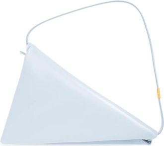 Marni Prisma Triangle Schoudertas - Dames - Schoudertassen - Blauw - ONE Size - Leer - Tassen