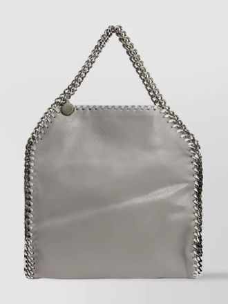 Stella McCartney FALABELLA chain detail fold-over tote bag