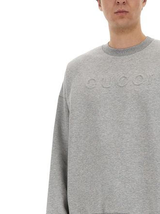 Gucci Cotton Jersey Sweatshirt - Gray
