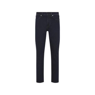 Stone Island Slim-fit jeans met vijf zakken - Heren - Slim Fit Jeans - Blauw - W36 - Katoen - Jeans
