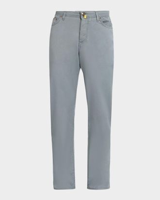 Sartorio Men & apos;s Cotton Stretch Slim Five-Pocket Pants