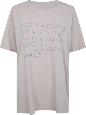 Maison Margiela T-Shirts - Dames - T-shirts - Roze - M - Tops