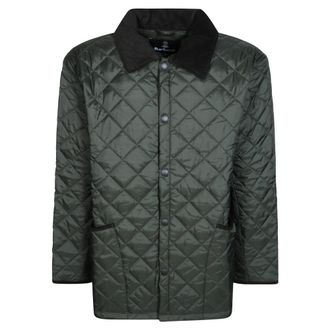 Barbour Liddesdale Quilted Jacket - Heren - Zomerjassen - Groen - 2XS - Jassen