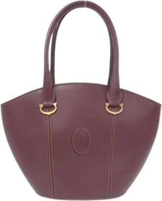 Cartier Pre-owned Handbags, female, Red, Size: ONE SIZE Pre-owned Vintage Handbag
