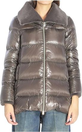 Herno Dames, Jassen, Grijs, Maat: 2XL