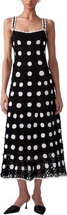 Carolina Herrera Crocheted Midi Dress