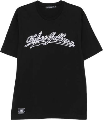 Dolce & Gabbana T-shirt con stampa - Nero
