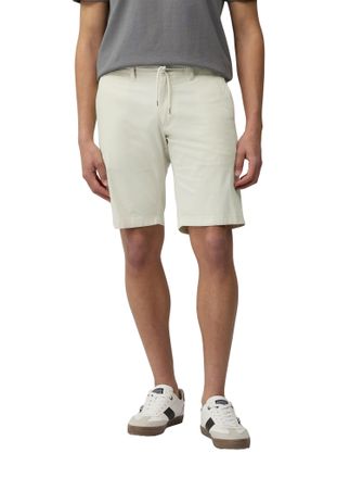 s.Oliver Bermudas S.OLIVER Phoenix, Herren, Gr. 33, N-Gr, beige (ecru), Obermaterial: 99% Baumwolle, 1% Elasthan, unifarben, relaxed fit kniefrei, Hosen Bermud