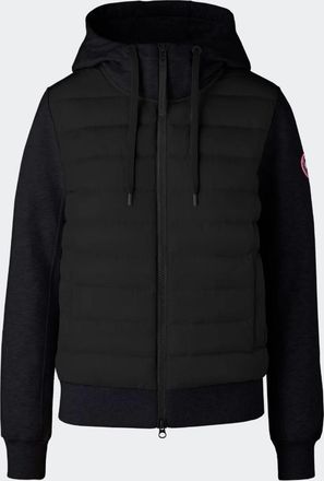 Canada Goose Chandail à capuchon et fermeture éclair pleine longueur HyBridgeMD Muskoka (Femmes, Northstar White, TG)