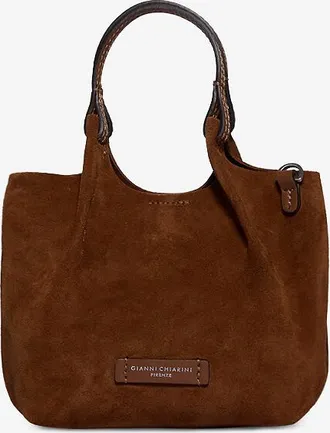 Gianni Chiarini Handtasche aus Wildleder Dua Mini