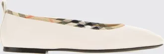 Burberry Ballerine Robin in pelle di agnello liscia con punta tonda
