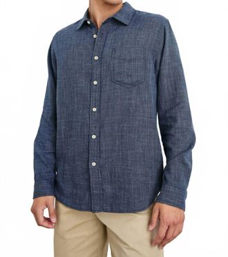 Rails Wyatt Shirt In Navy Etch