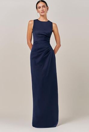BWLDR Estrella Gown in Navy Blue at Nordstrom, Size 14
