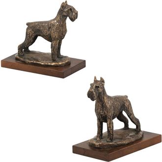 OEM Schnauzer, Schnauzer - Estatuilla De Perro, Figura De Oficina, Trofeo Para Una Exposici&oacute;n De Perros De Art-dog