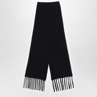 Destin Black Wool And Cahsmere Scarf