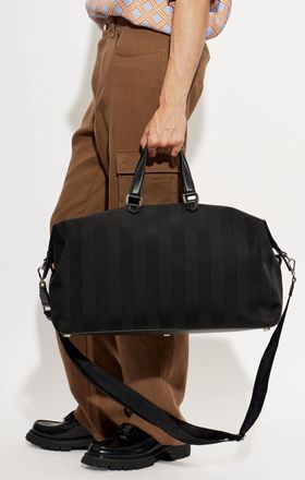 Fendi Travel Bag Lui 48, Mens, Black
